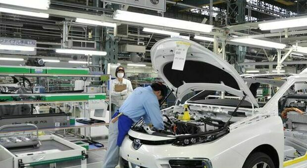 Una fabbrica Toyota