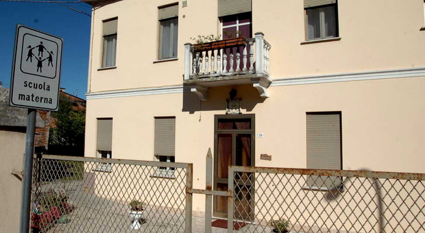La scuola materna di Granzette a Rovigo, che chiuderà
