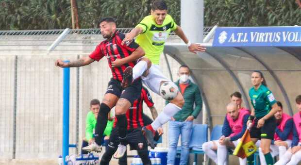 La Nocerina vince a San Giorgio con gol di Dammacco ed è seconda