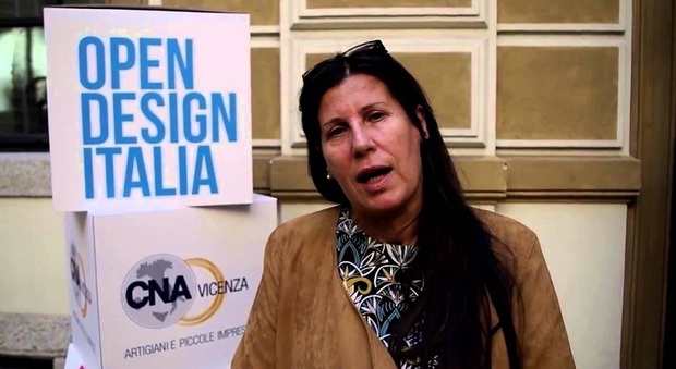 Cinzia Fabris, presidente di Cna. L'associazione sarà in assemblea in basilica palladiana