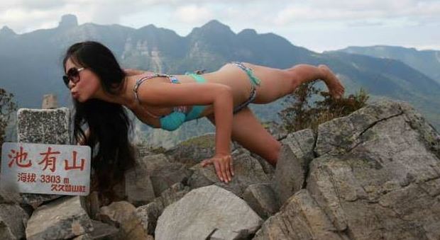 Muore di freddo sulle montagne di Taiwan Gigi Wu, la "scalatrice in bikini"