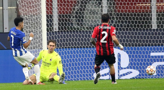 Milan-Porto 1-1: rossoneri con un piede fuori dalla Champions League