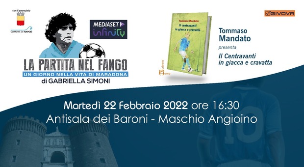 Napoli, presentati al Maschio Angioino documentario e libro dedicati a Maradona