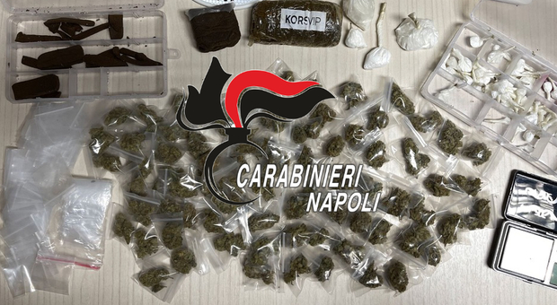 «Alto impatto» tra Casoria ed Afragola: sequestrate armi e droga