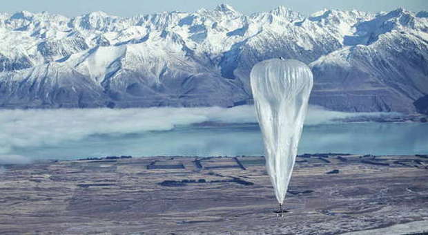 Google lancia il Project Loon: palloni aerostatici per portare internet ovunque