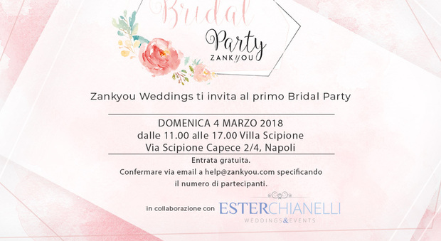 La Festa delle Spose di Napoli, come partecipare al Bridal Party di ZankYou