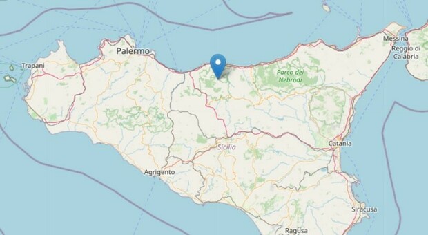 Terremoto, due scosse in un minuto in provincia di Palermo: paura tra la popolazione