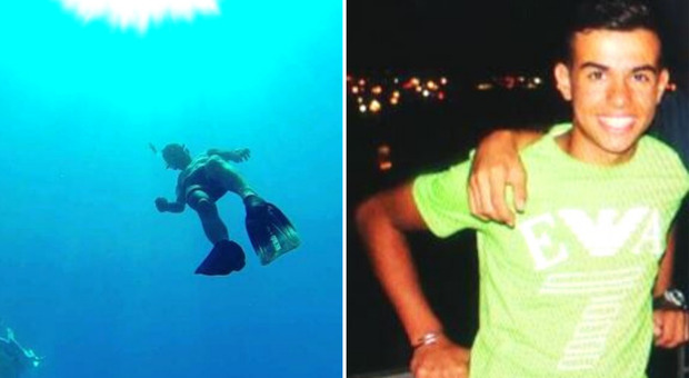 Gabriele muore a 20 anni durante un'immersione, gli amici non lo hanno più visto risalire: ipotesi malore