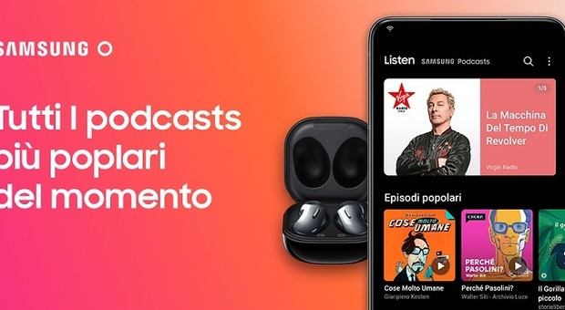 Listen Tab, la nuova App di Samsung per audio italiani di qualità superba