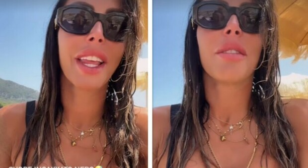 Guendalina Tavassi in micro bikini: «Il mio fidanzato è inc*****o nero»