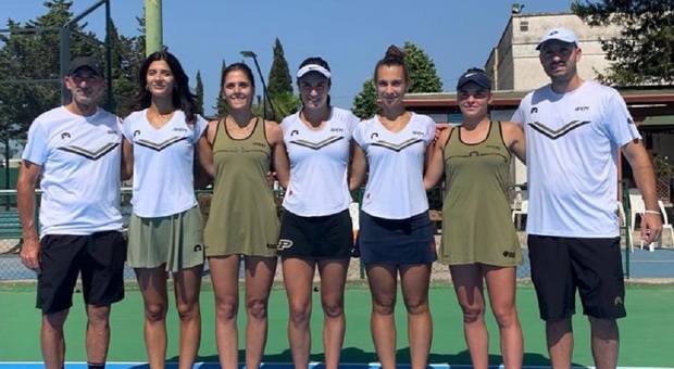 Tennis femminile, Copertino all'esordio nel campionato A2: è l'unica squadra pugliese