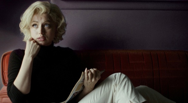 Ana De Armas nel ruolo di Marilyn Monroe