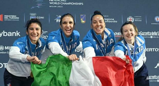 Mondiali di scherma, Italia oro nel fioretto femminile a squadre con Martina Favaretto: sconfitta la Francia