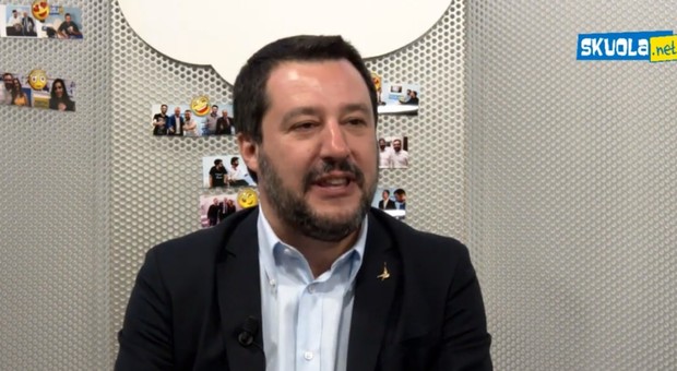 Scuole sicure, occupazioni, educazione civica: Matteo Salvini risponde alle domande degli studenti italiani