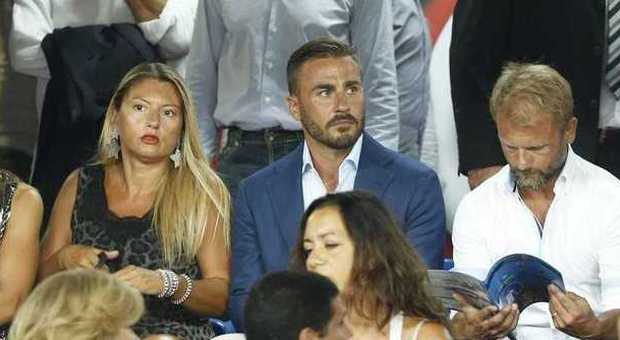 Anche Fabio Cannavaro in tribuna per Napoli-Sampdoria
