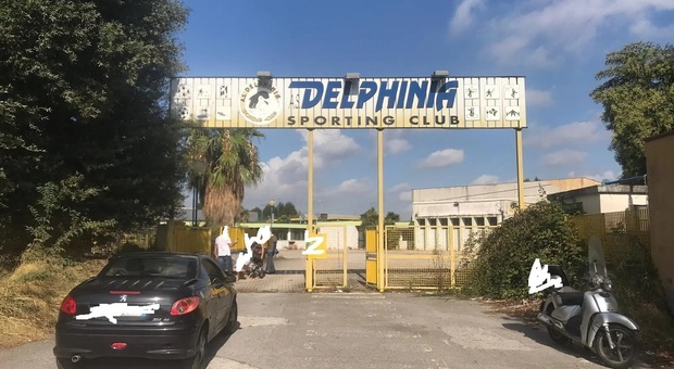 L'ex centro sportivo Delphinia