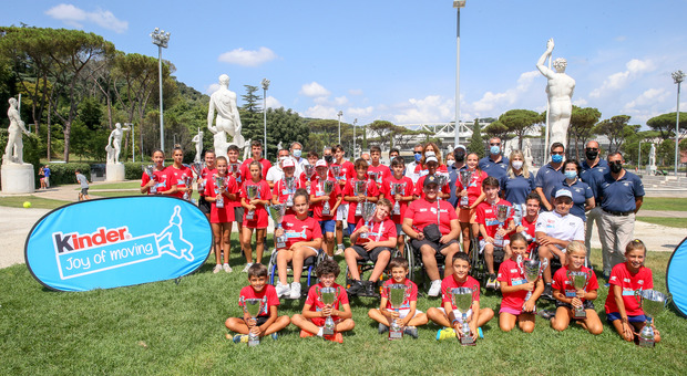 Il Master Kinder giovanile del Foro Italico incorona i 12 vincitori 2021. E per i baby in premio un torneo all'Academy di Rafa Nadal