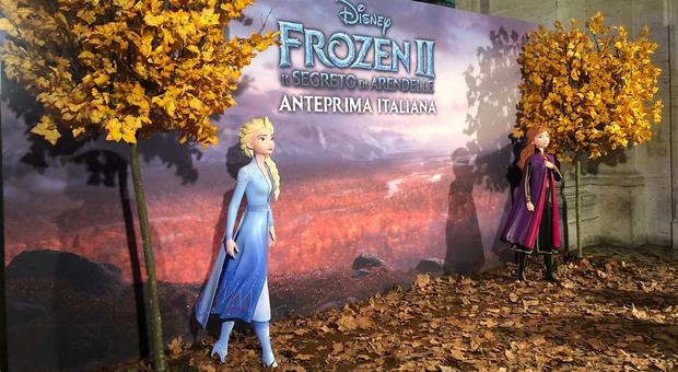 Frozen 2, a Roma l'anteprima del film con il cast italiano FOTO