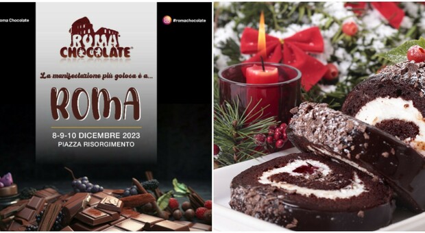RomaChocolate, a Natale torna la Festa del cioccolato di Roma 2023: dall'8 al 10 dicembre in Piazza Risorgimento