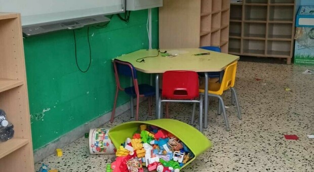 Nocera, vandali alla scuola dell'infanzia