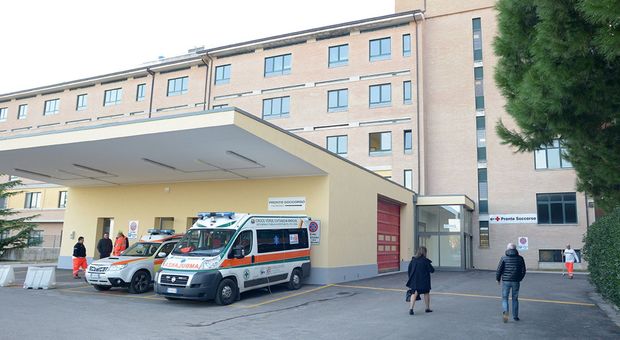 Il pronto soccorso dell'ospedale di Civitanova Marche