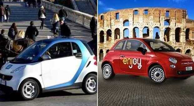 Roma, rubano 150 auto di Enjoy e Car2Go. "Rivendevano i pezzi": otto arresti