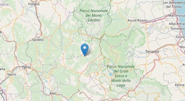 Terremoto a Rieti tra 3.3 e 3.8: scossa avvertita anche ad Amatrice