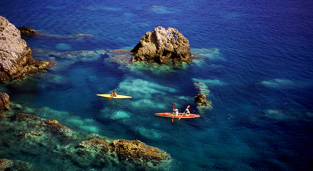 Guida blu, il mare più pulito a Ponza, Ventotene e Montalto