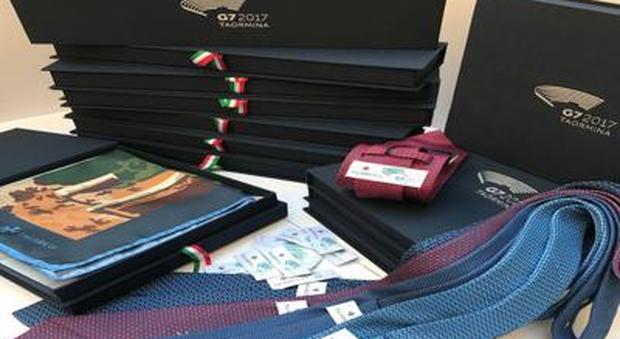 G7 di Taormina: cravatte made in Italy per i capi di Stato e di governo