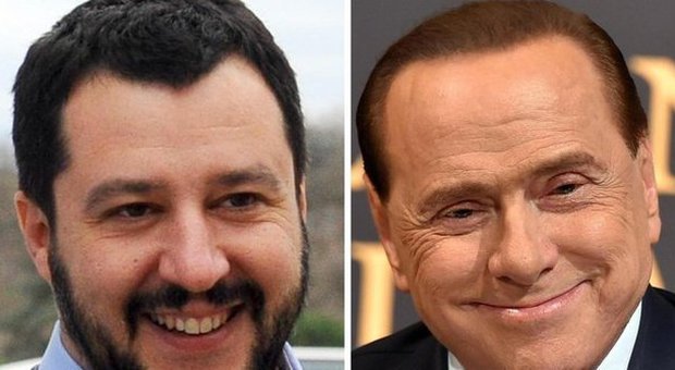 Salvini a Berlusconi: tratto su Milano e palazzo Chigi