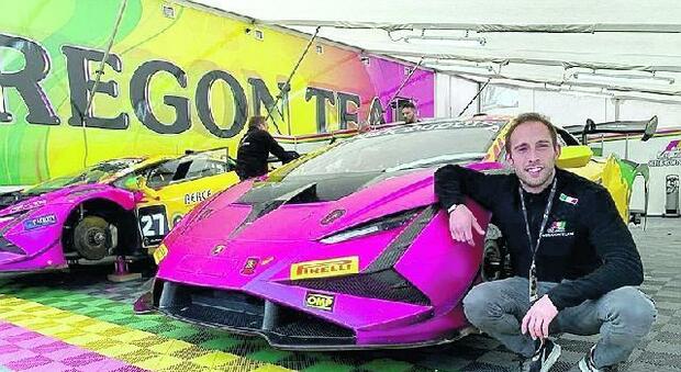La nuova sfida europea di Lorenzo Pegoraro alla guida della Lamborghini