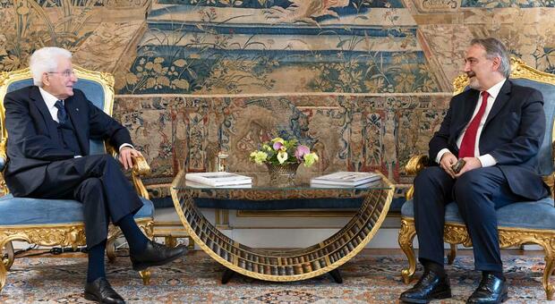 Francesco Rocca, incontro con il presidente della Repubblica Mattarella. Il governatore: «Fonte di ispirazione»