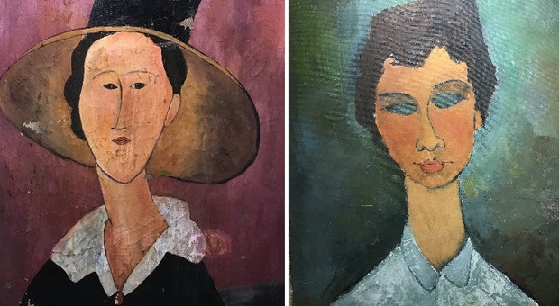 Falsi Modigliani in mostra a Palermo, sequestrate opere da 9 milioni l'una