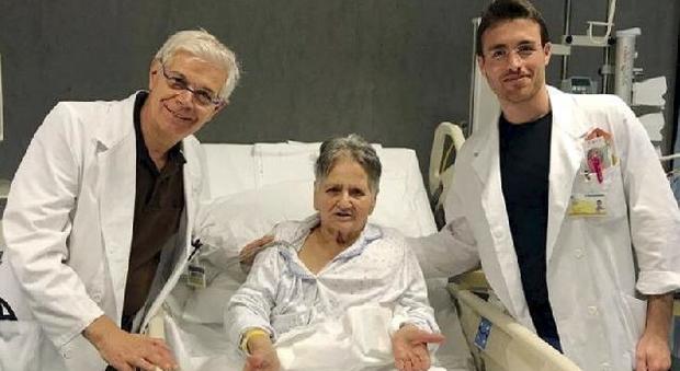 Trapianto record per salvare nonna Guerrina: pacemaker a 102 anni