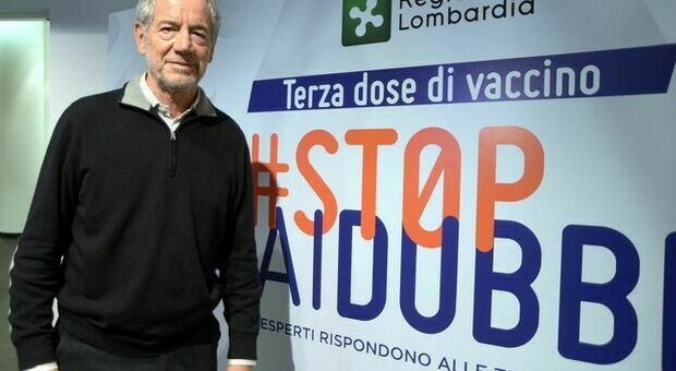 Guido Bertolaso, coordinatore per la Regione Lombardia della campagna vaccinale anti Covid