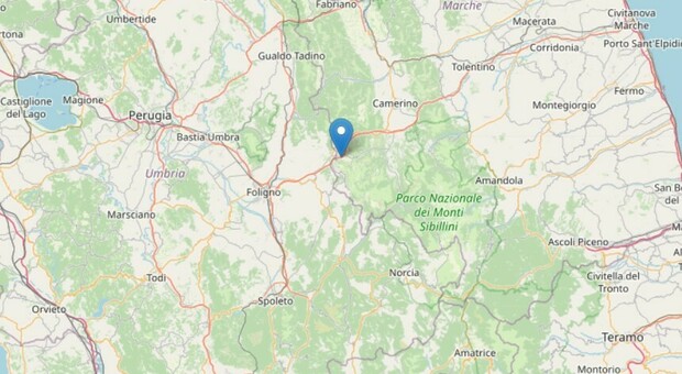 Terremoto 3.2 a Macerata, scossa avvertita anche in Umbria