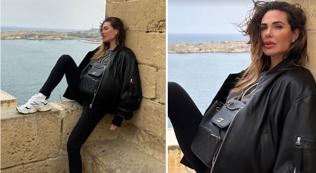 Ilary Blasi, vacanza d’amore a Malta con Bastian Muller e la figlia Isabel: il look da turista non è per tutti
