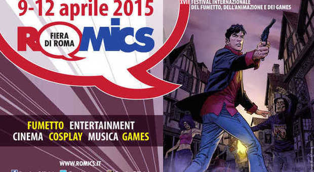 Romics: Dylan Dog apre il festival del fumetto, dell'animazione e dei videogame