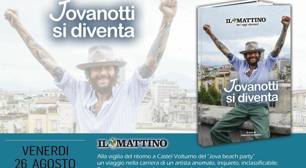 «Jovanotti si diventa», il libro omaggio del Mattino in edicola gratis