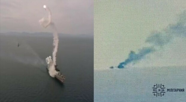 Nave russa colpita al largo di Odessa, esulta la marina ucraina: «Il nemico si è ritirato di nuovo»