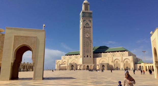 Casablanca: la moschea di re Hassan II