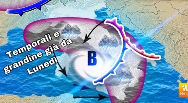 Meteo, incendi in Sardegna e Toscana ma torna il maltempo: attesa anche la neve