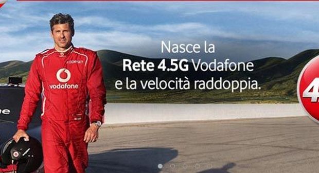 Vodafone lancia a Roma la rete da 4.5G fino a 900 Megabit al secondo