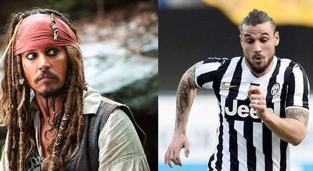 Osvaldo promette: «Se la Juve vince lo scudetto mi travesto da Jack Sparrow»