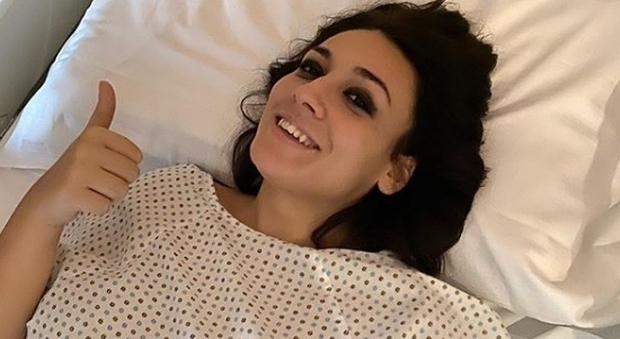 Francesca Manzini in ospedale per un "piccolo male": «Ho vinto io»