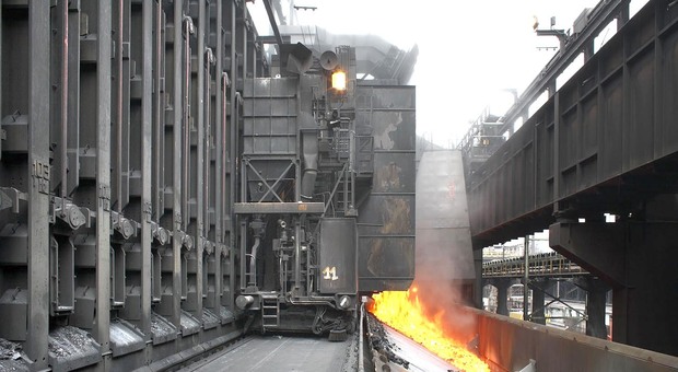 Lo stabilimento siderurgico