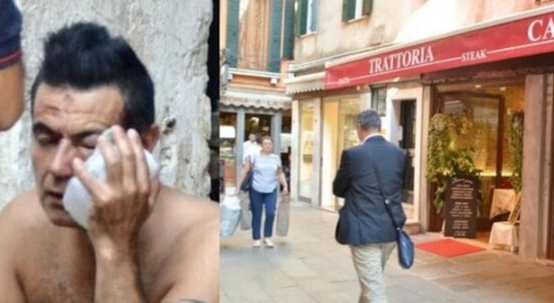 "La bistecca è cotta male, non la pago": turista picchiato da 4 camerieri a Venezia