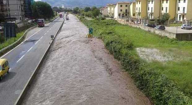 Fiume di fango sull'Avellino-Salerno, raccordo chiuso