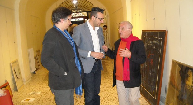 Sandro Trotti, Francesco Trasatti e Nunzio Giustozzi