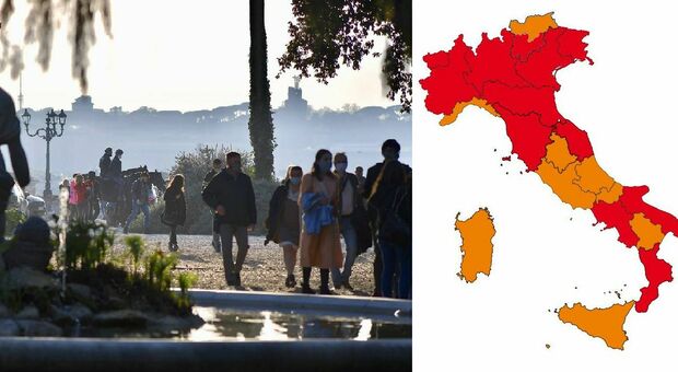 Zona rossa, da domani arancione in Veneto, Trento e Marche. Poi cambio colore anche per Lombardia e Campania?